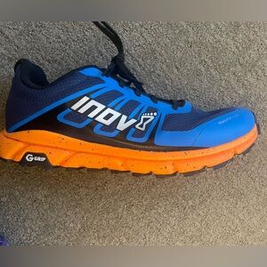 Inov-8 Dynamic Blue and Orange Trail Shoes
